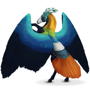 Странстващ кон птица Лофос